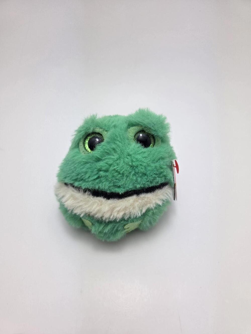 Ty Beanie Balls Puffies Teeny Tys “Gilly” the Frog - Small! (3 inch)